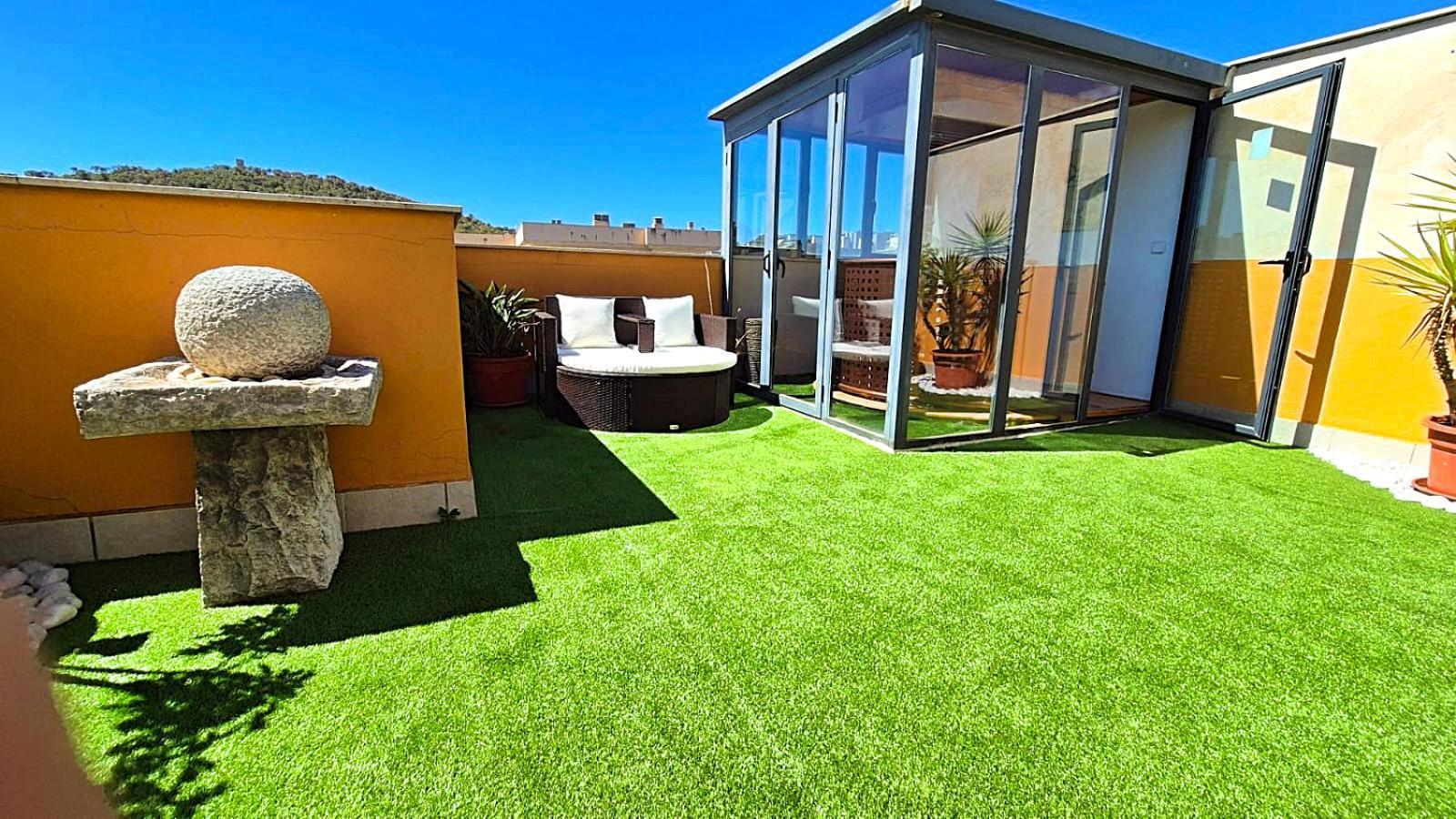 קאלה דה פינסטראט Beach Penthouse Apartment Benidorm Cala מראה חיצוני תמונה